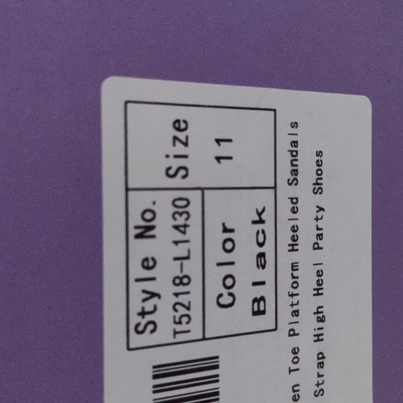 Strappy open toe, pltstform comfy heel sandals  sz 11 - Picture 8 of 10